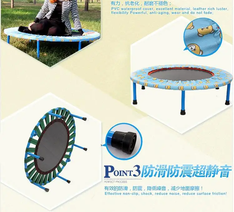 Детские 36 дюймовые Пружинные батуты складная кровать для прыжков оборудование