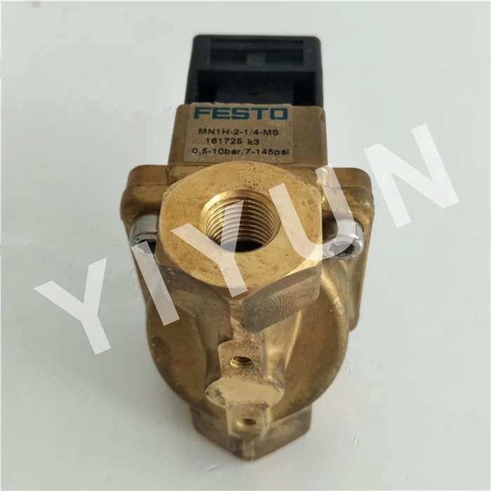 

MN1H-2-1-MS 161732 MN1H-2-3/4-MS 161731 MN1H-2-1/4-MS 161725 MN1H-2-3/8-MS 161727 FESTO Solenoid valve Pneumatic components