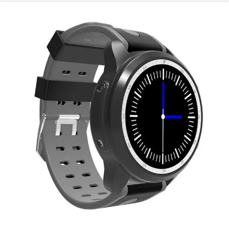gray Новые Смарт-часы KC03 1,3 дюймов Android 6,0 МП камера MTK6737 4g gps wifi Bluetooth heartrate Шагомер Умные часы - Цвет: gray