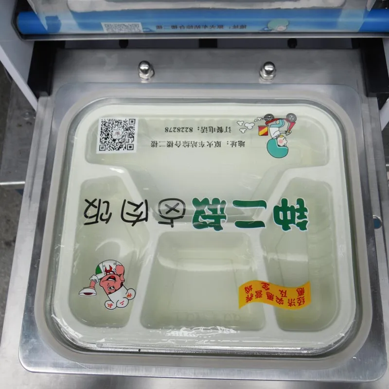 Полуавтоматическая машина для запечатывания ланч боксов чашек чая|machine tea|machine