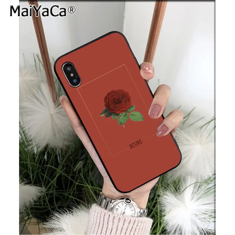 MaiYaCa художественный эстетический романтичный мягкий чехол для iPhone 8 7 6 6S Plus X XS MAX 5