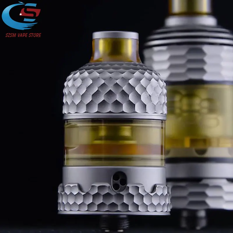 Новейший Hussar Project X The End style RTA 2 мл 316SS 22 мм испаритель Регулируемый воздушный поток