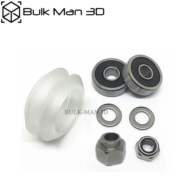 Оптовая продажа поли карбонат Xtreme Dual V комплект колес для 3D принтера Slot Rail OX CNC