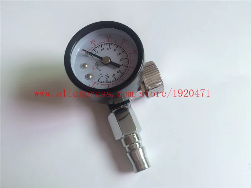 Новый пневматический пистолет распылитель регулятор давления манометр