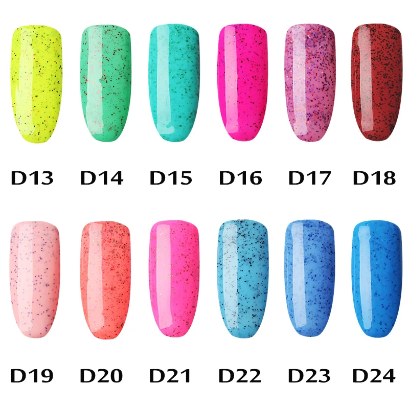 Gelfavor pretty candy color Series 7 пилка для ногтей No.01-24 Цветной Гель-лак УФ светодиодный лак