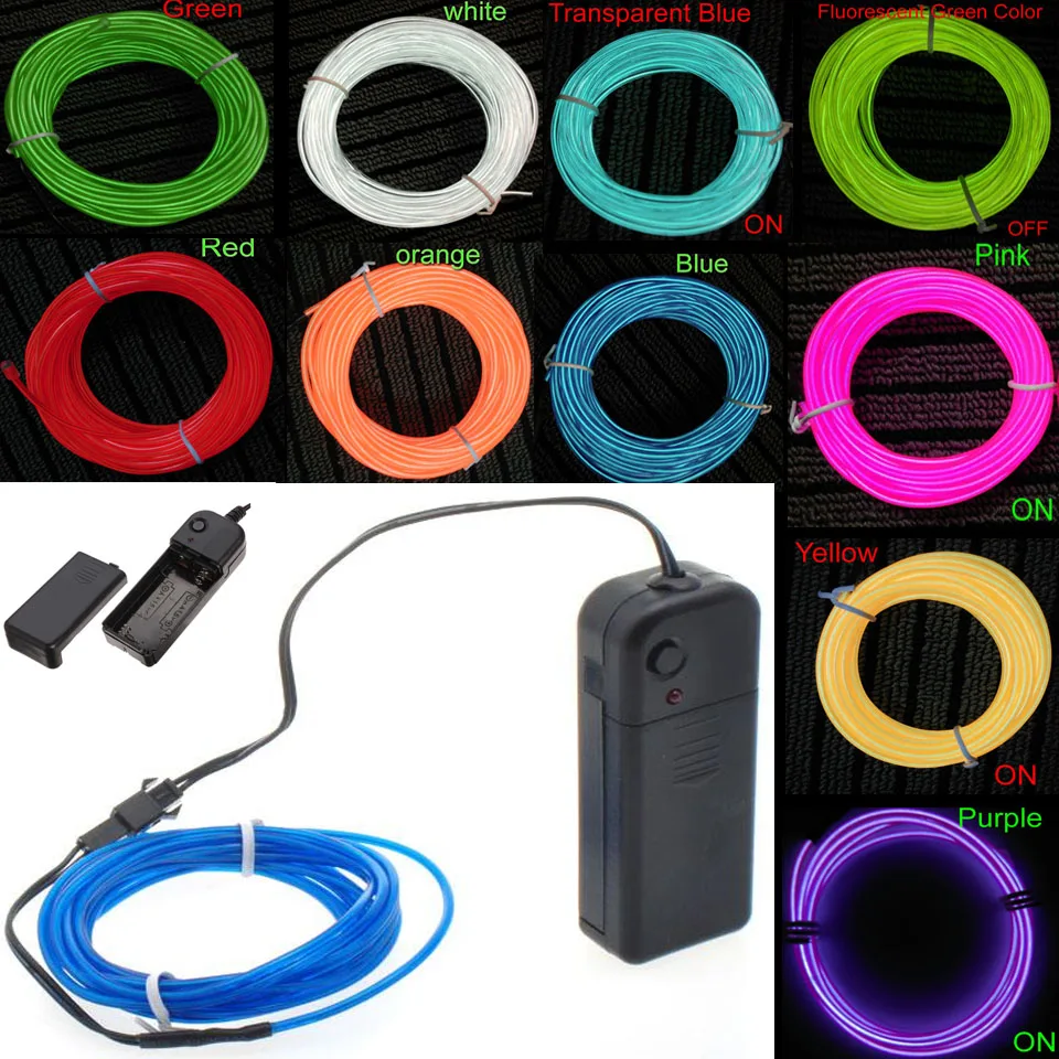 Неоновый светильник 1 м 3 фута декор для танцевальной вечеринки лампа