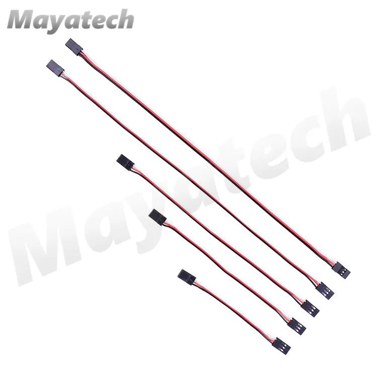 10 шт./лот 30 60 ядер для Futaba JR Dual male head провод Расширенный сигнальный to 15 20 см Servo