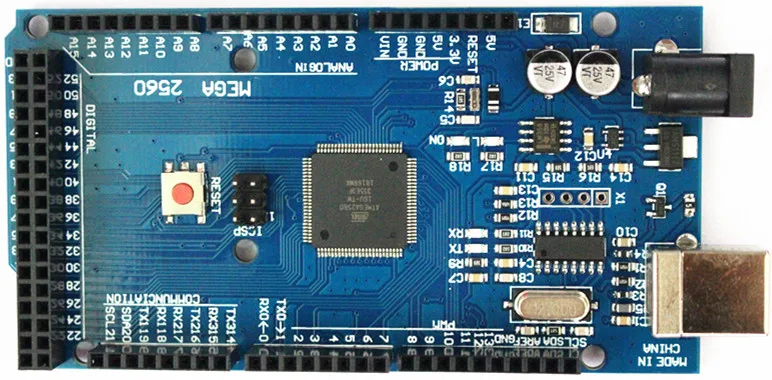 3d принтер комплект 1 шт. Mega 2560 R3+ 1 шт. RAMPS 1,4 контроллер+ 5 шт. DRV8825 шаговый двигатель привод+ 1 шт. lcd 12864 контроллер