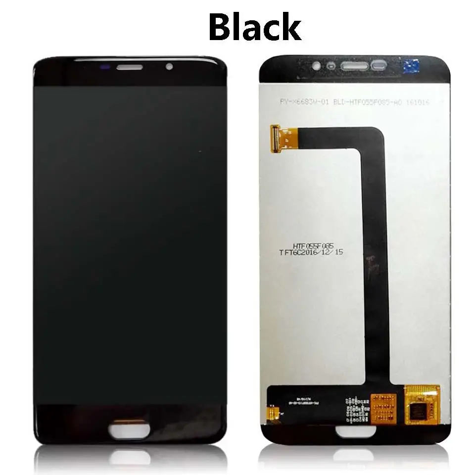 Черный Протестированный для Elephone S7 ЖК-дисплей+ сенсорный экран в сборе экран дигитайзер Замена для Elephone S7 Мобильные аксессуары - Цвет: Черный