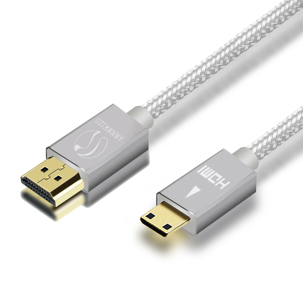 Мини-hdmi-hdmi кабель совместим с HDMI 2.0a/b, 2,0, 1.4a(Ultra HD, 4 K, 3D, Full HD, 1080 p, HDR, ARC, Highspeed