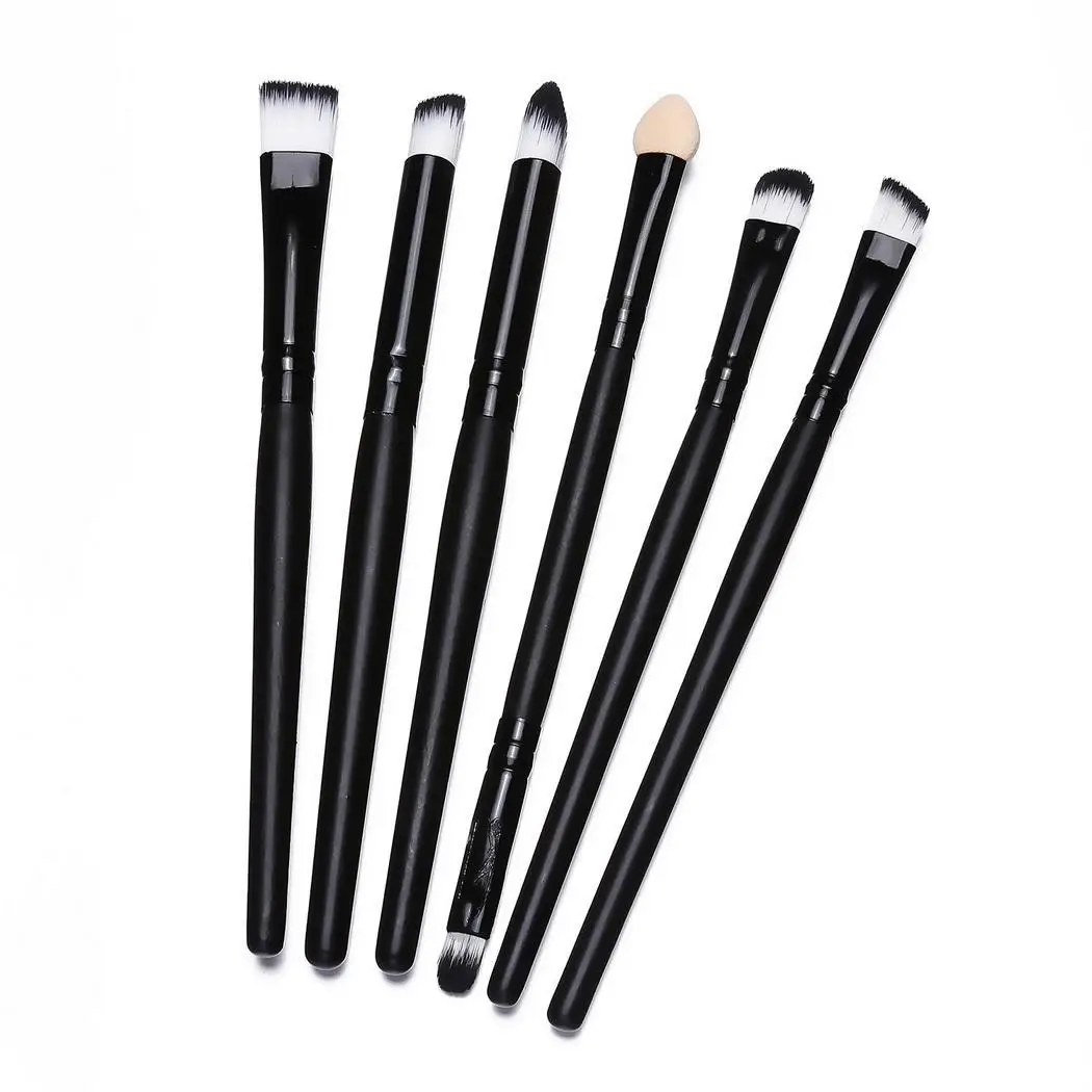 Губ Тени для век набор кистей макияжа мягкие нейлоновые волосы косметические