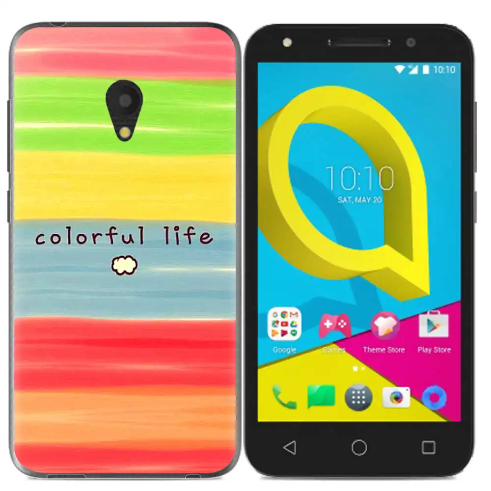 Новое поступление чехол для телефона Alcatel U5 HD 5 дюймов модный дизайн