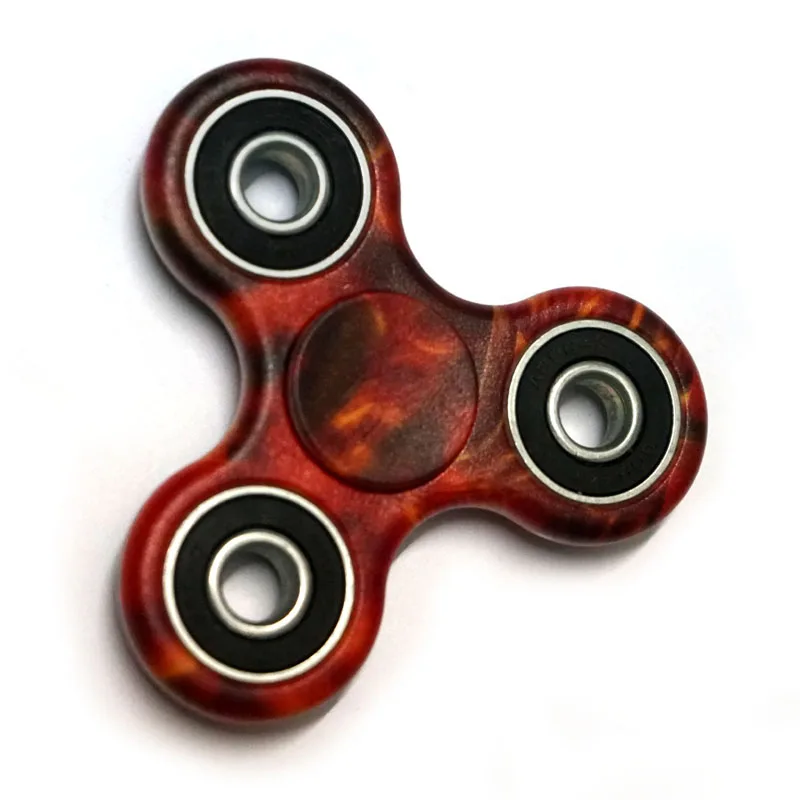 3D фиджет-Спиннер для пальцев EDC фокус игрушки снятия стресса камуфляжное