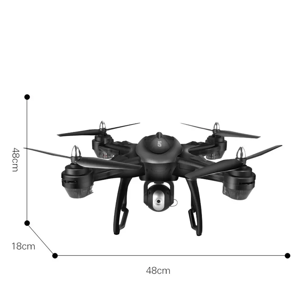 LH-X38GWF Дрон Двойной gps wifi FPV Дрон HD 1080P камера Дистанционное управление вертолет RC Дрон Профессиональный Дрон с 3* батареями