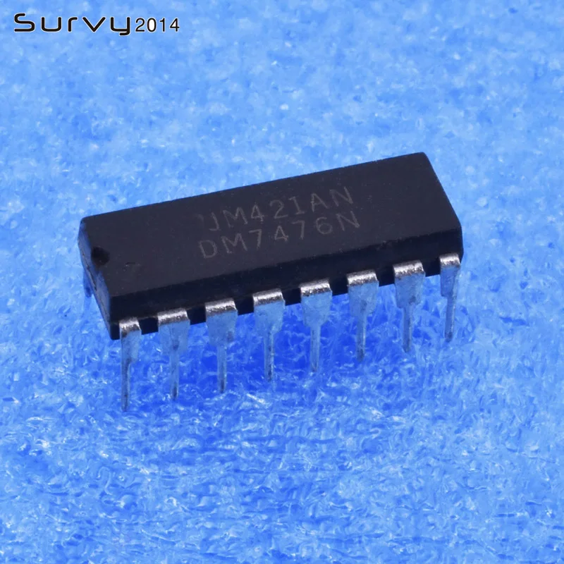 1/5 шт DM7476N DM7476 DIP 16 IC NSC высокое качество US|Интегральные схемы| |