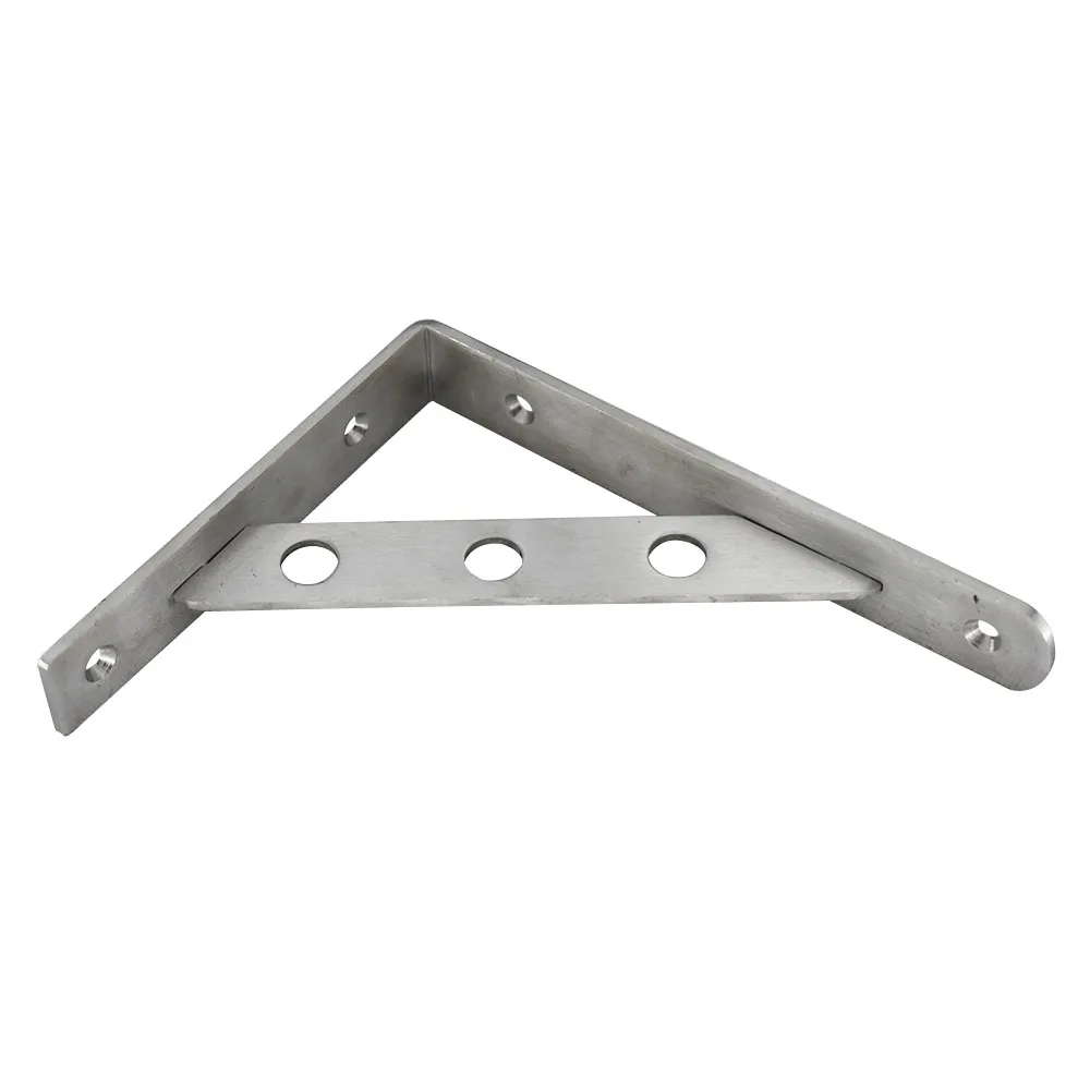 

14 Inch 350x210mm Stainless Steel Triangle Shelf Bracket 14" Wall Mounted Heavy Bearing Support Furniture Brackets