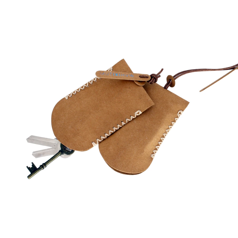 Супер тонкая простая ручная сумка для ключей автомобиля сделанная из моющейся