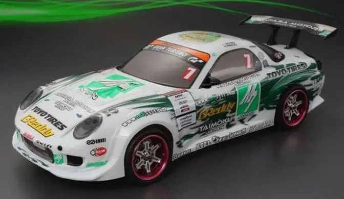 Радиоуправляемый автомобиль 1/10 D1 Drift Suenaga Masao RX7 FD3S M7 GReddy Amemiya Набор стикеров для