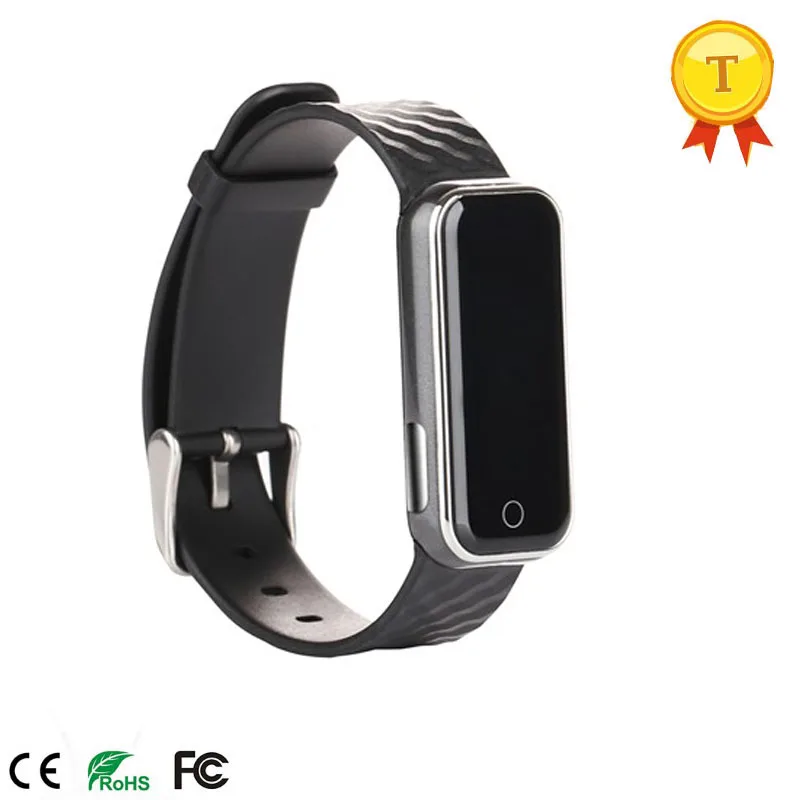 2017 модный умный браслет с контролем ЭКГ и даты приложением пульсометр хороший