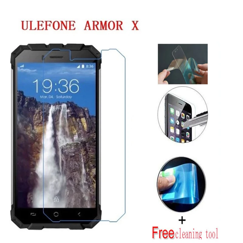 2 шт. ультра тонкая нано защитная пленка для экрана Ulefone Armor X case cover [не закаленное