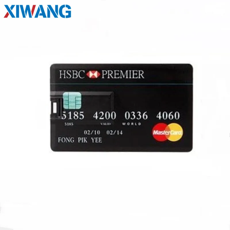 Реальная емкость, банковская карта, USB карта памяти, HSBC Master, кредитная карта, USB флеш-накопитель, 64 ГБ, флешка, 4 ГБ, 8 ГБ, 16 ГБ, 32 ГБ, флеш-накопитель, 128 ГБ - Цвет: 9