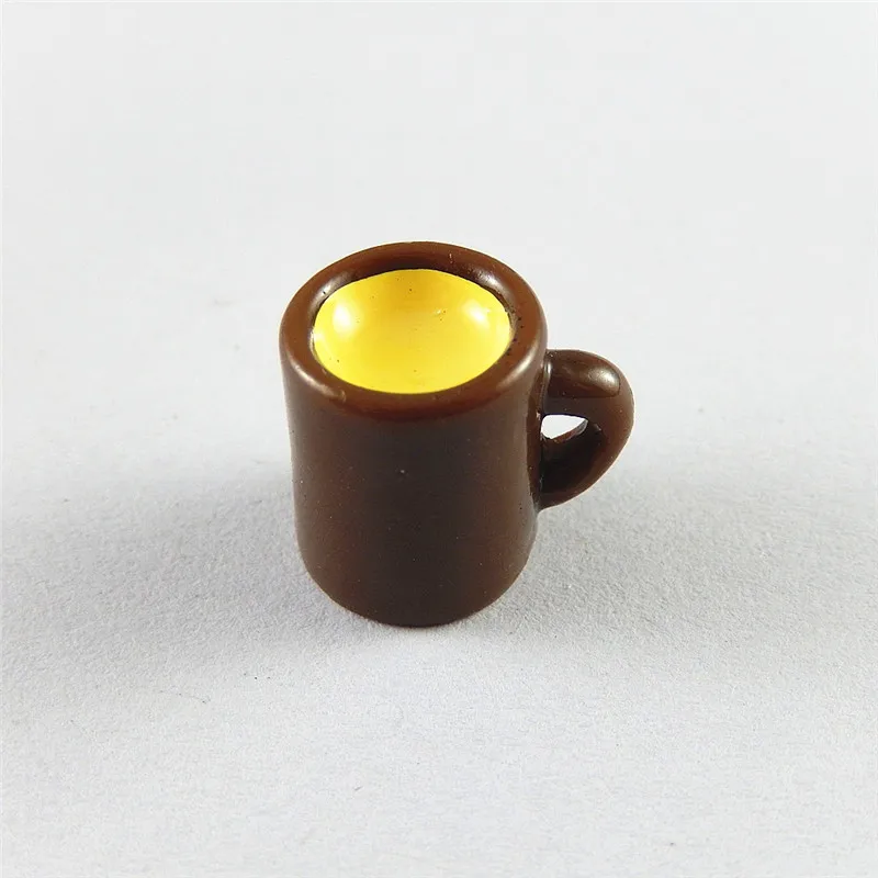 10 шт. Модные Смола Шарм Имитация Кофе Чашки Подвески Ювелирные Изделия Выводы