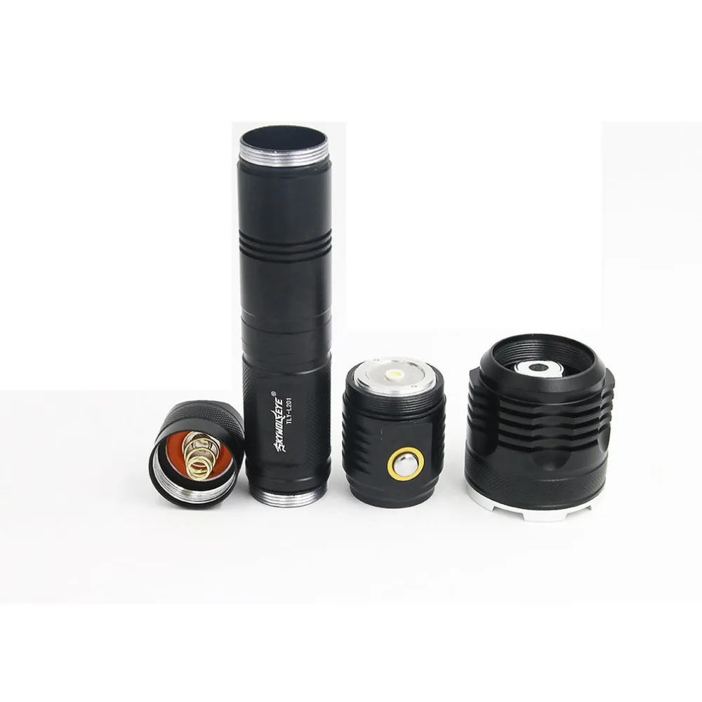 Фонарик с длинной ручкой SOS яркий светодиодный алюминиевый сплав