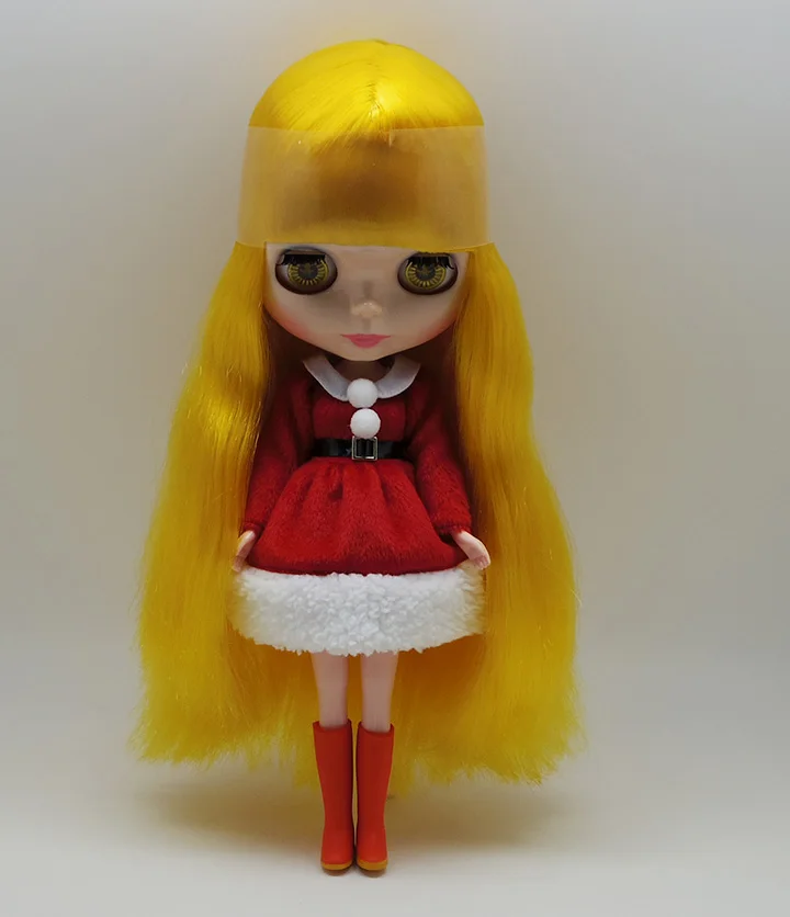 Одежда для куклы blyth 1/6 аксессуары кукол модные рождественские костюмы платье +