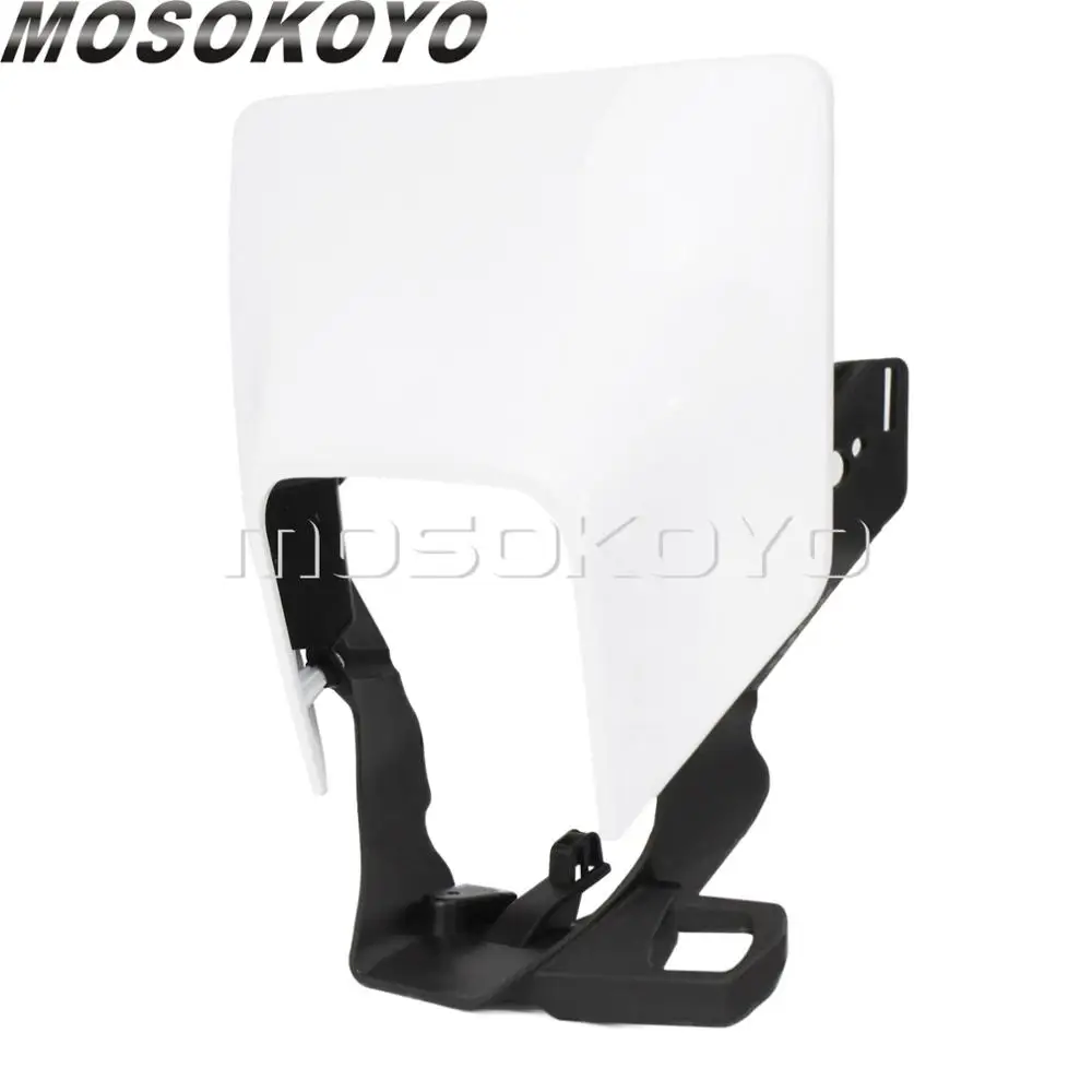 Dirt Bike Motocross Headlight Housing Modified LED Headlamp Cover Light Shell for TX TE 125 150 250 300 701 2017-2019 |