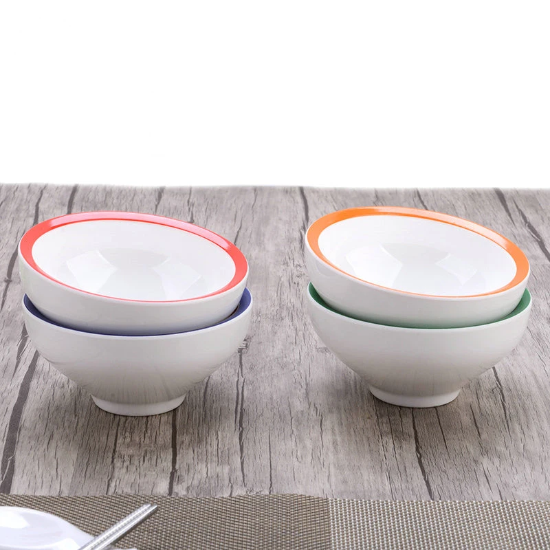 Имитация фарфора меламиновая посуда чаша для риса цепь ресторана А5 детская