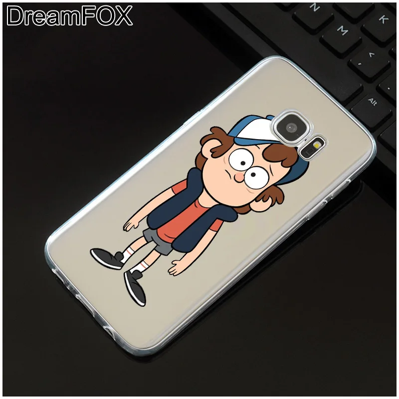DREAMFOX L056 Гравити Фолз Мягкий ТПУ силиконовый чехол для samsung Galaxy Note S 7 8 9 10 10e 11 11e Lite