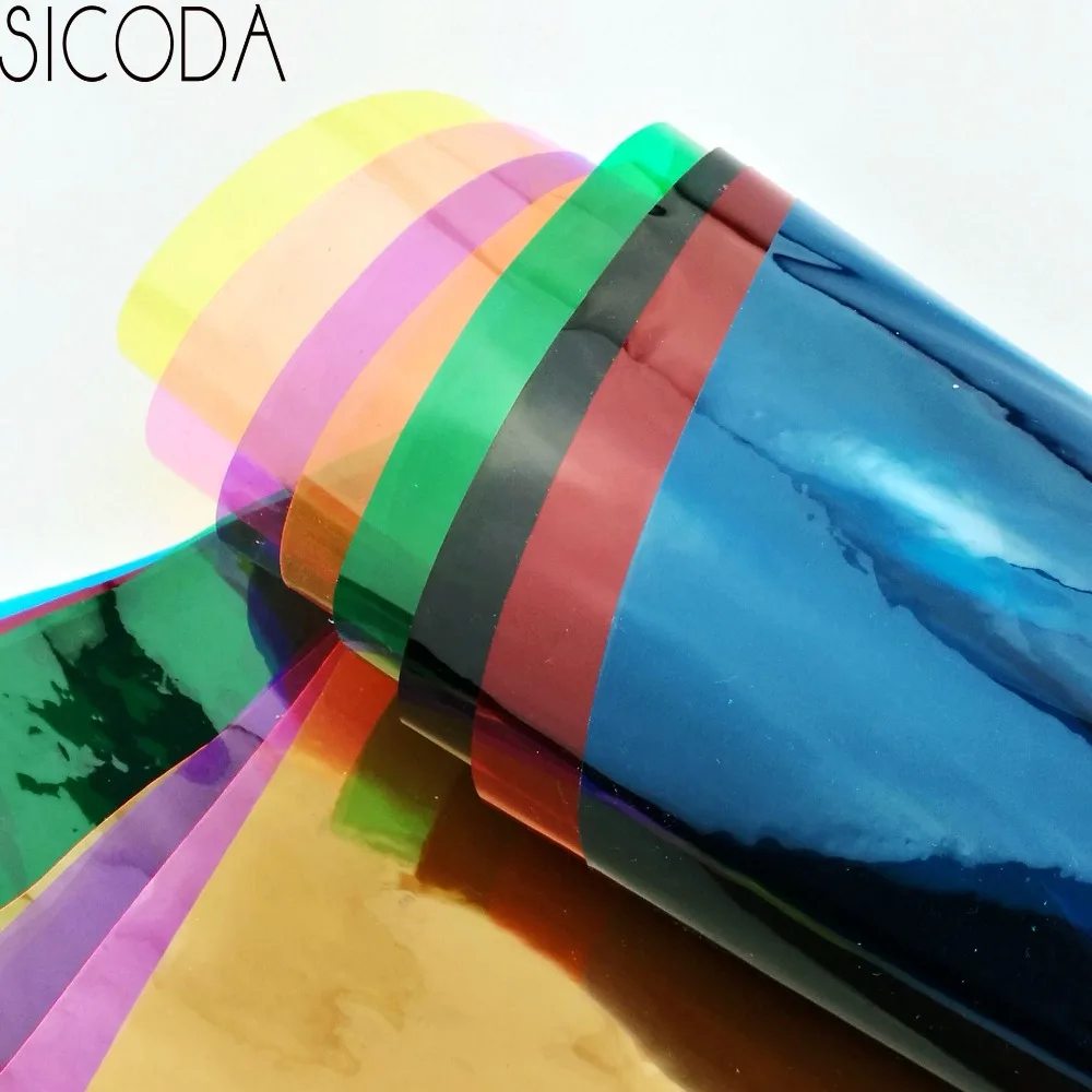 SICODA 50x30 см 4 шт. дождевой материал мягкая ЭВА/Блестящая Пылезащитная скатерть