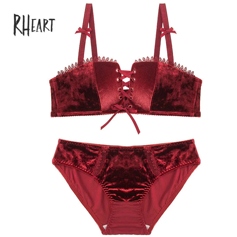Roseheart/зимние женские Модные Зеленые Сексуальные комплекты нижнего белья
