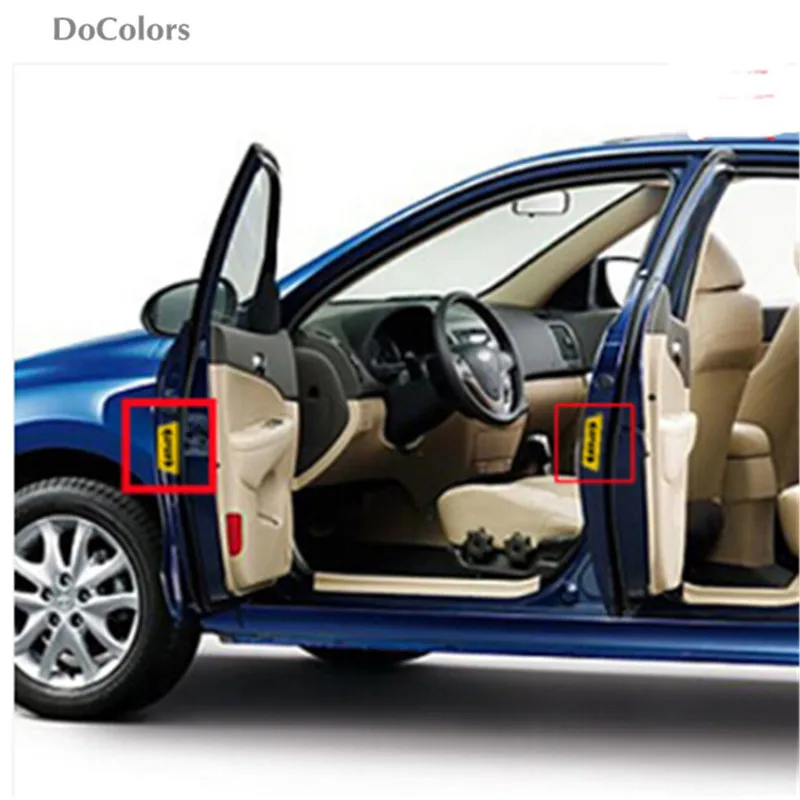 DoColors Автомобильная дверь открывающийся предупреждающий стикер чехол для DACIA Duster