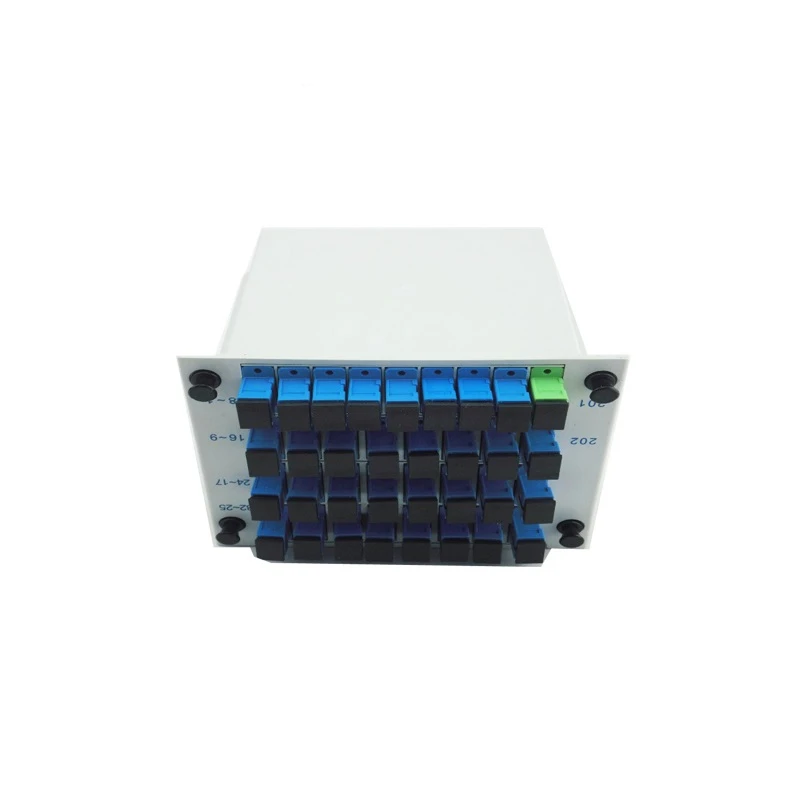 PLC 1X32 одиночный режим Сплиттер Волоконно-оптический ящик 1x32 сплиттер коробка FTTH с