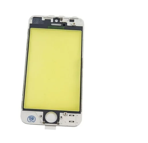 20 шт для iPhone 5 5c 5S передняя стеклянная линза + средняя рамка сменный кронштейн |