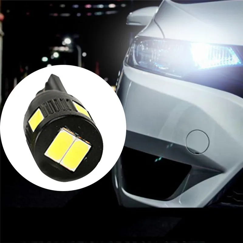 4 шт. Автомобильные светодиодные лампы T10 5630 W5W 194 168 2825 501 6SMD|trunk lamp|trunk lightled trunk light |