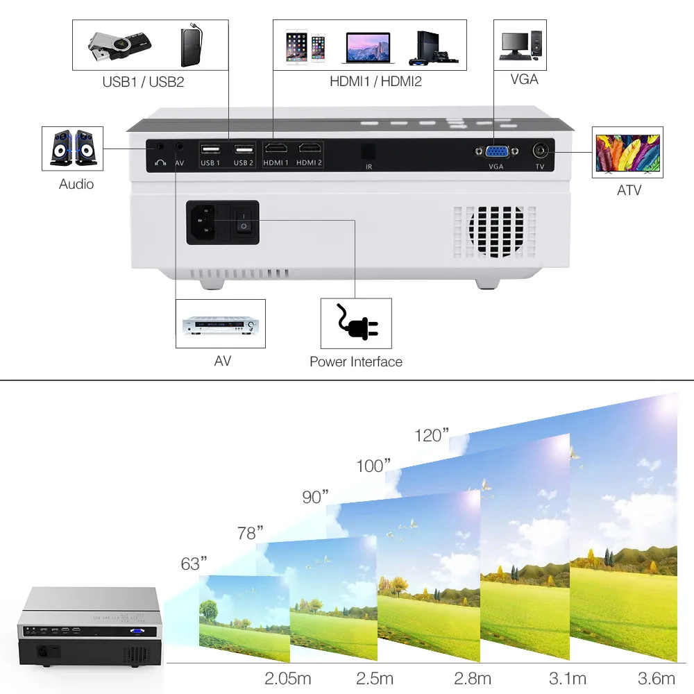 Everycom T26K реальный lcd Full HD проектор, нативный 1080P 5500 люмен видео проектор светодиодный Домашний кинотеатр HDMI опция wifi проектор