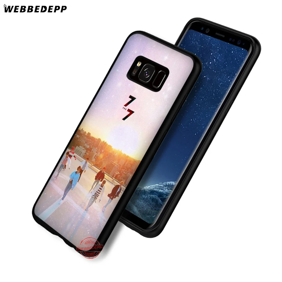 WEBBEDEPP GOT7 Jackson Soft Silicone Case for Samsung A3 A5 A6 A7 A8 A9 S6 S7 Edge S8 S9 S10e J6 Plus Note 8 9 2018 | Мобильные