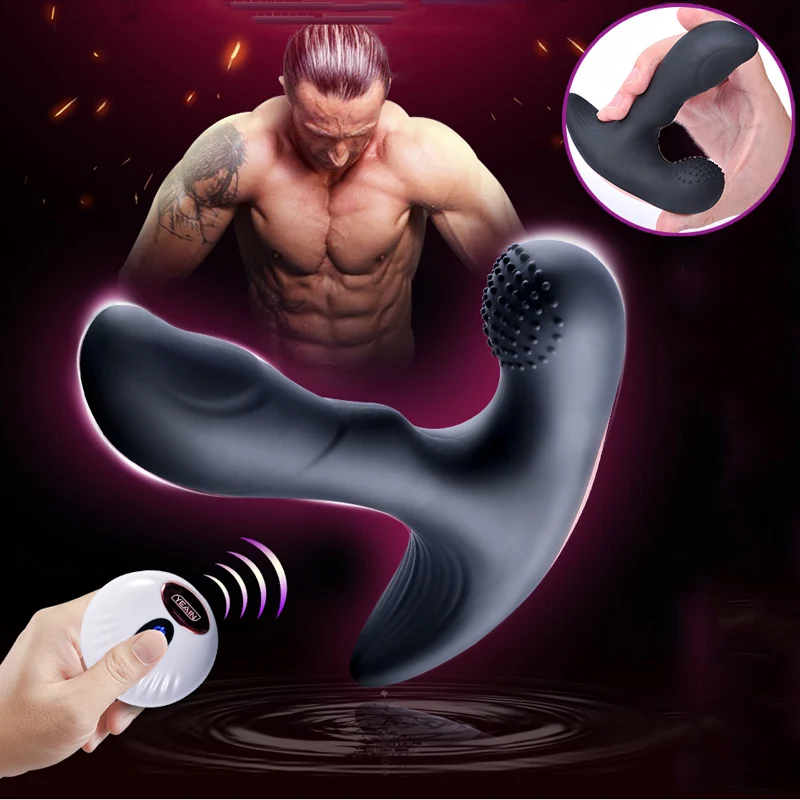 Yeain Intelligent Heating Anal Butt Plug Sex Toys for Men Gay Wireless Remote Control Prostate Massage Double Motor Vibrator | Красота и