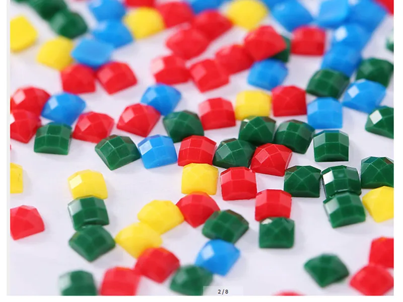 Алмазная вышивка голубая бабочка мозаика полностью квадратная дрель домашнее