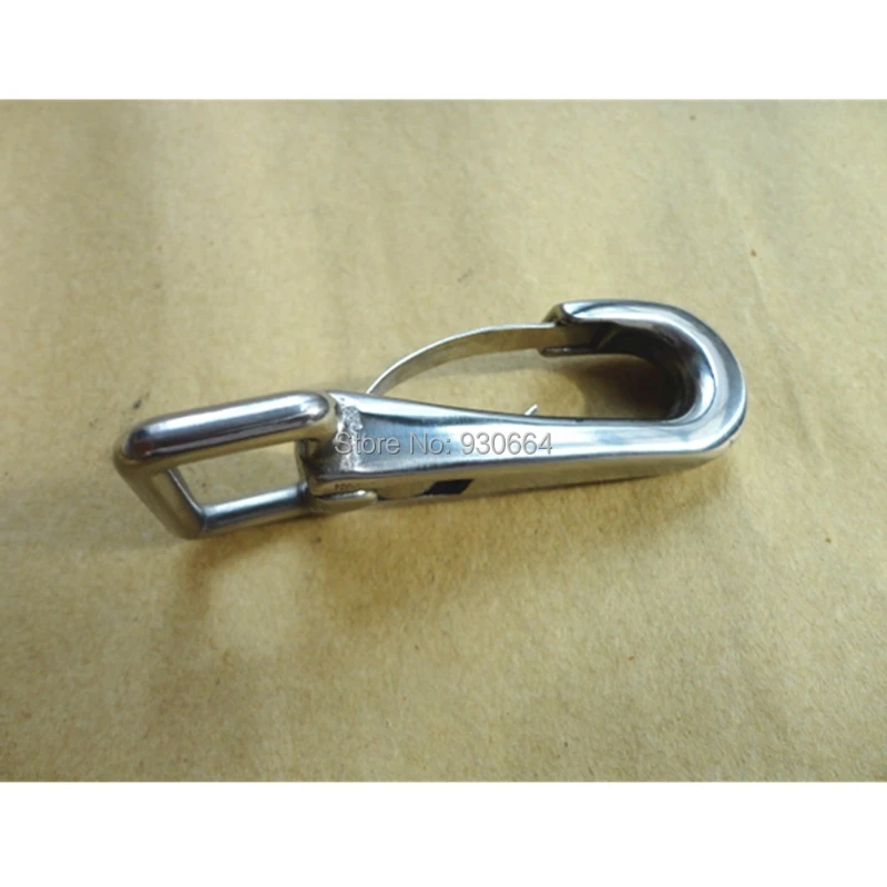 

10PCS/Lot Heavy Duty Stainless Steel Snap Hook 26mm Dog Lead Snap P042