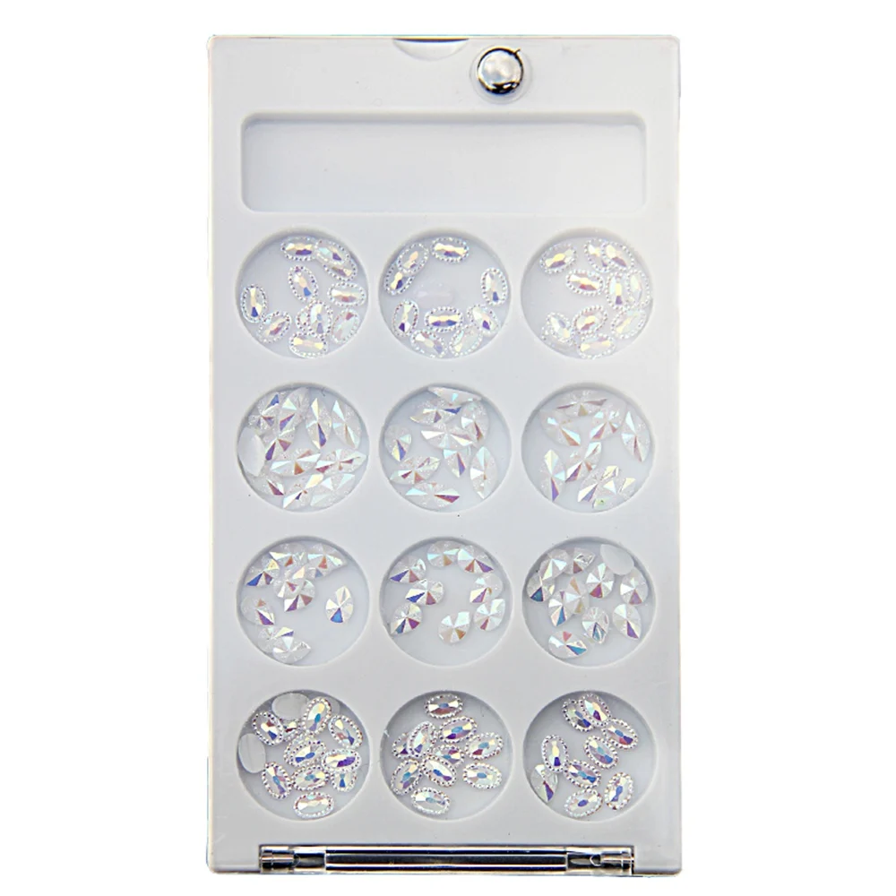 Модные Стразы для ногтей L02 плоская задняя часть дизайна украшения телефона