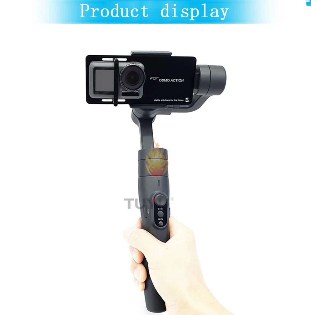 Zhiyun Feiyu стабилизатор Универсальный шарнирный переключатель плата адаптер для DJI Osmo Спортивная камера стенд фиксация Gopro аксессуары