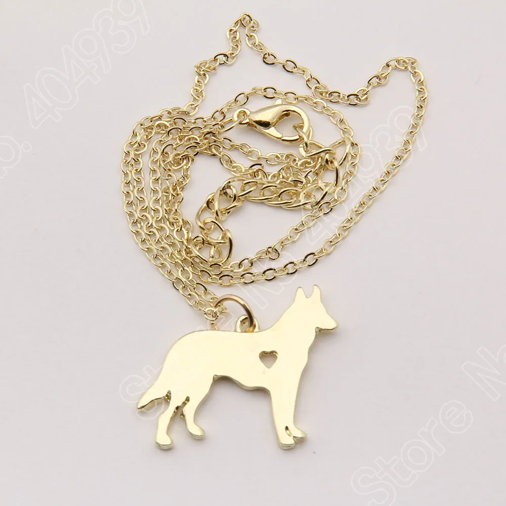 Ожерелье в виде немецкой овчарки Рождественский подарок на память с собакой