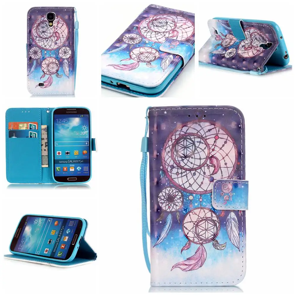 3D Bling бумажник держатель Сова кожаный флип чехол для телефона Samsung Galaxy S4 S5 S7 S6 Edge Plus