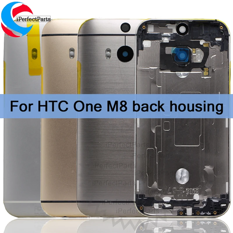 Новая Металлическая задняя крышка для HTC M8 аккумулятора задний корпус Doori с