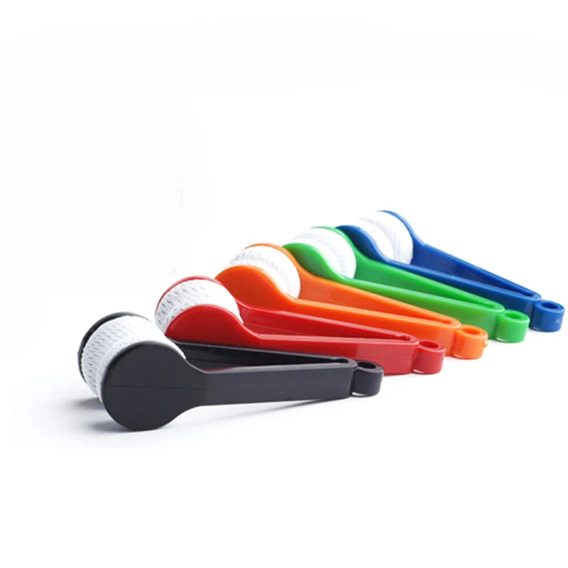 Практичный очиститель очков из микрофибры карамельных цветов портативные