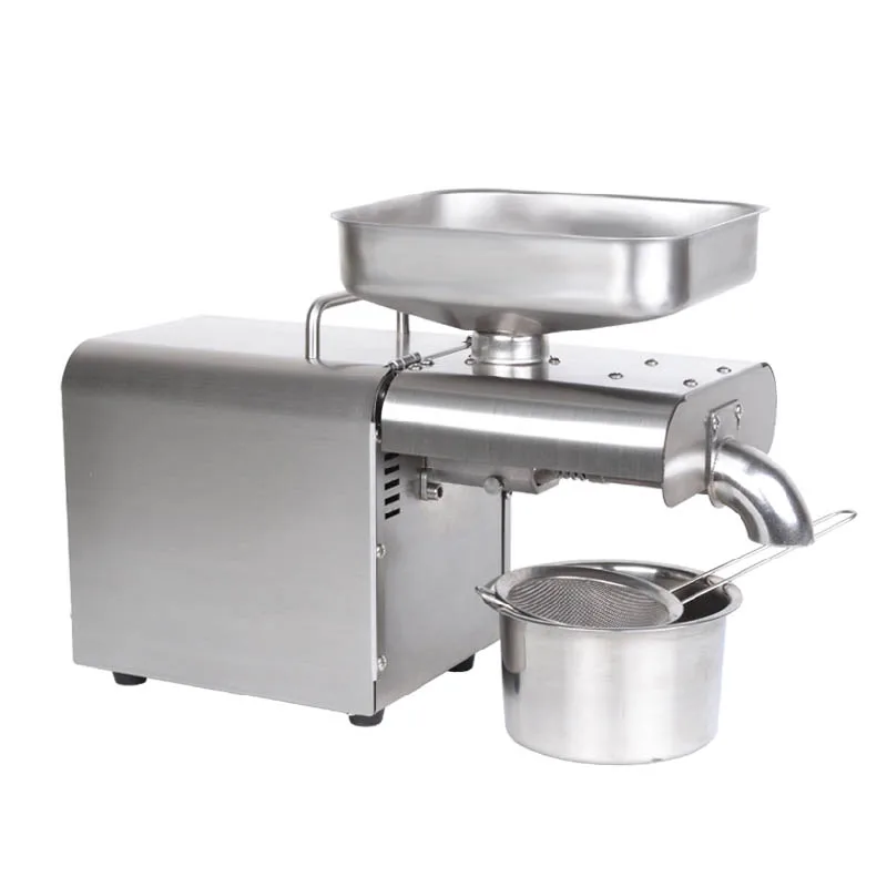 220V square hopper BEIJAMEI 1500 Вт домашний Масляный Пресс коммерческий арахисовое масло извлечение из нержавеющей стали грецкий орех/семена периллы производитель масла 220 В/110 В - Цвет: 220V square hopper
