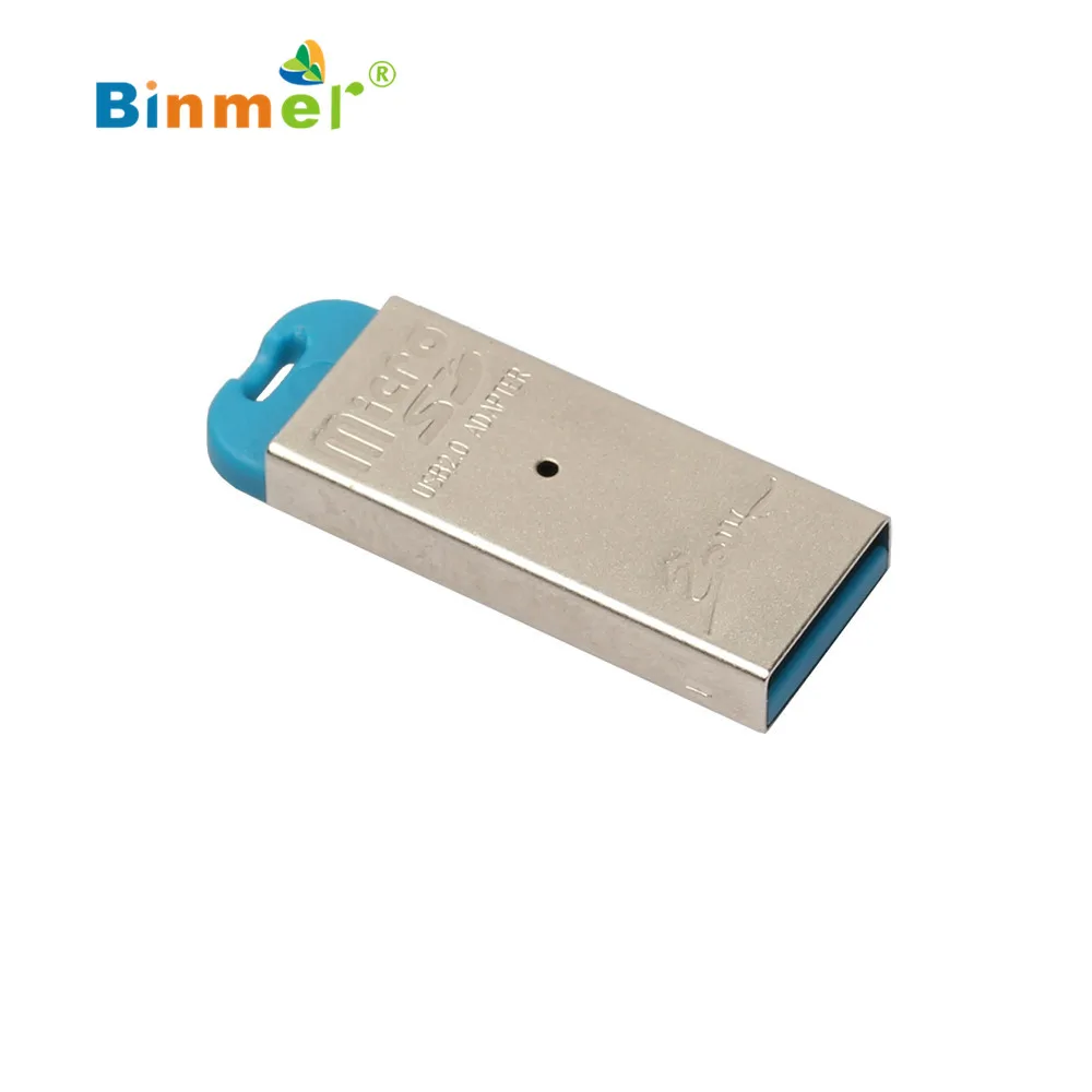 ECOSIN2 480 Мбит/с кард-ридер адаптер высокоскоростной мини USB 2,0 Micro SD TF T-Flash кард-ридер адаптер April11